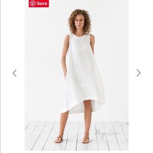 Magic Linen Royal Toscana Linen Dress
